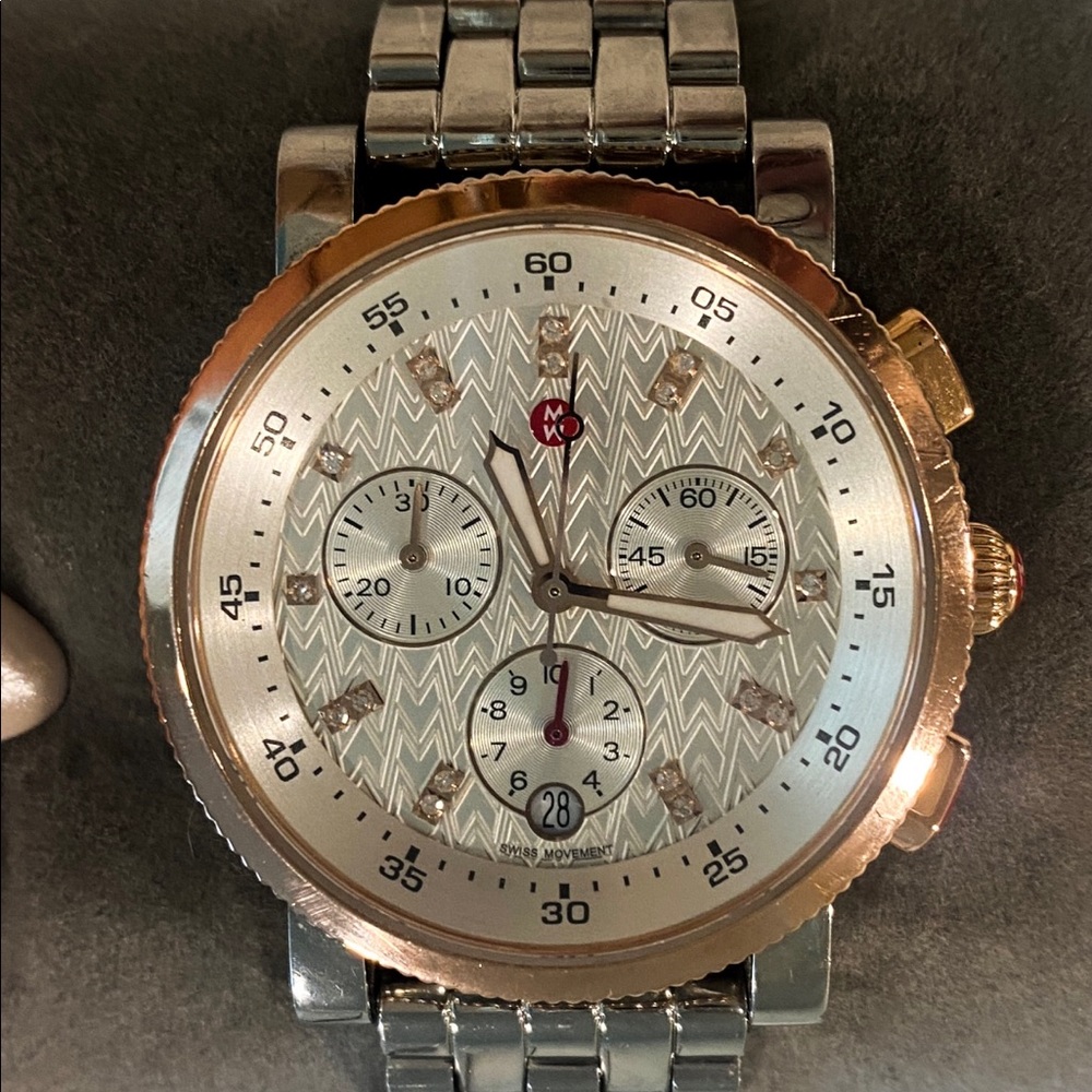 Diamond Michele Full Sail Sport Watch Bundle
